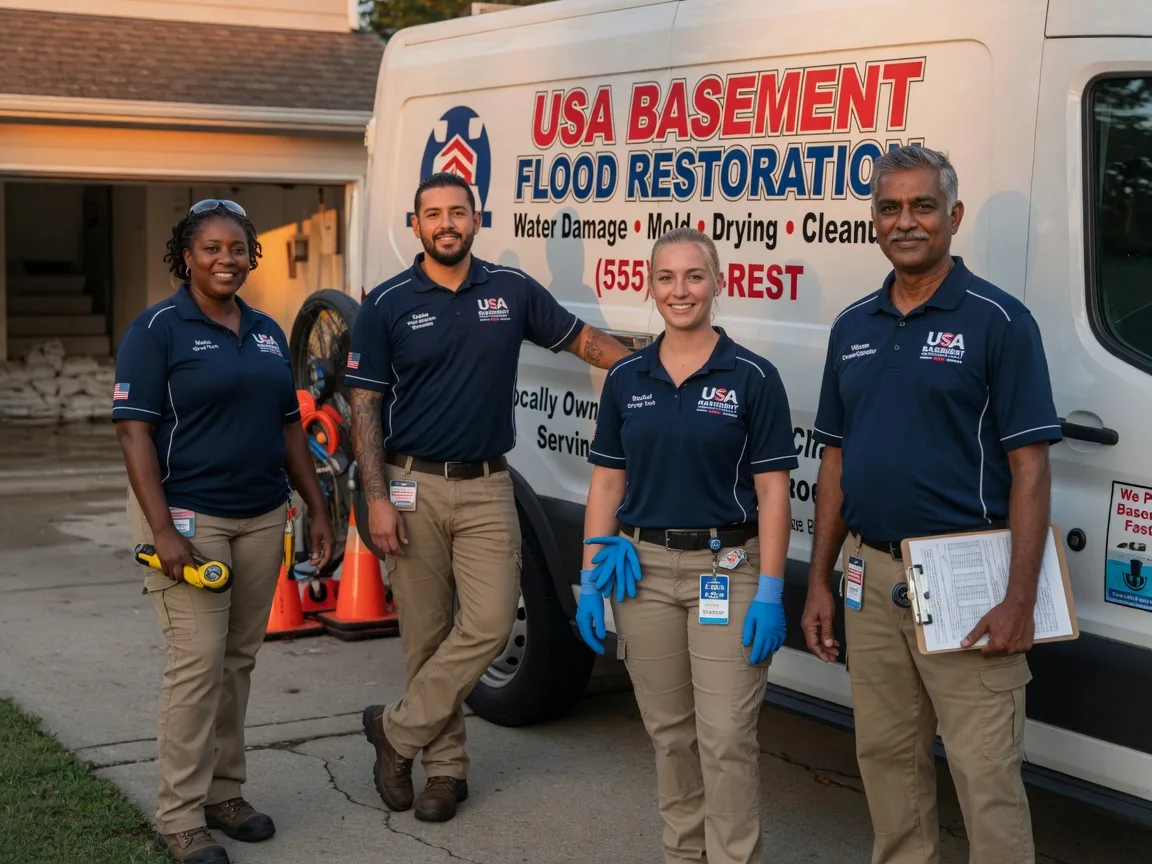 Basement Flood Cleanup company in Kewaskum, WI