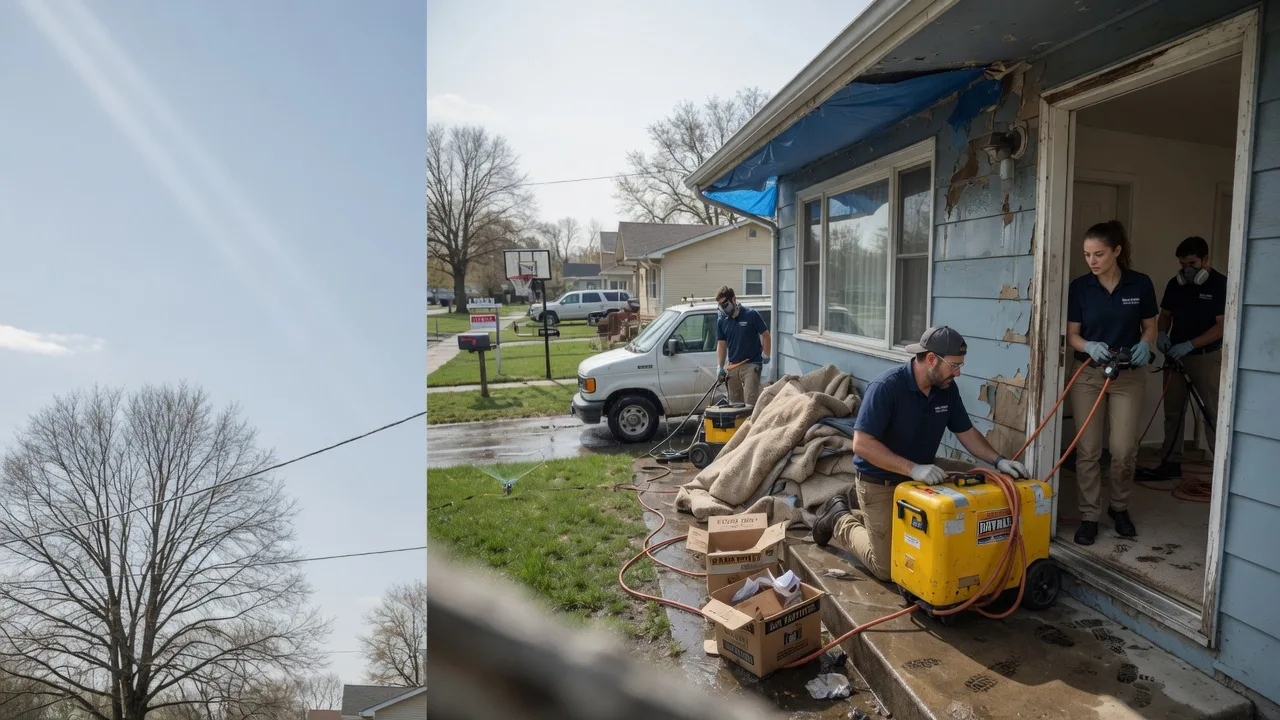 Basement Flood Cleanup in Kewaskum, WI near me